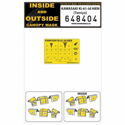 Hgw 648404 Mask Kawasaki Ki-61-Id HIEN (TAM) 1/48