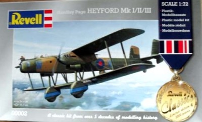Revell 00002 HANDLEY PAGE HEYFORD Mk I/II/III 1/72