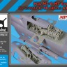 Blackdog A48188 Mil Mi-8MT engines (designed to be used with Zvezda kits) 1/48