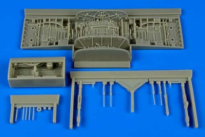 Aires 4657 F-106A Delta Dart wheel bay 1/48
