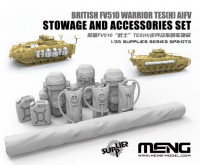 Meng Model SPS-073 British FV510 Warrior TES(H) AIFV Stowage And Accessories Set (Resin) 1/35