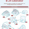 Peewit M72349 Canopy mask B-24 Liberator (AIRFIX) 1/72