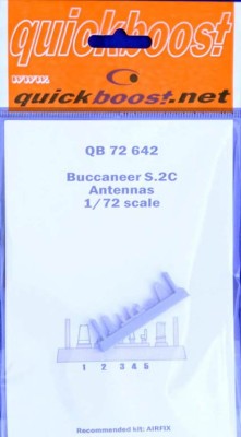 QuickBoost QB72642 Buccaneer S.2C antennas (AIRFIX) 1/72