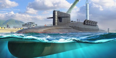 Hobby Boss 87024 1 PLAN Type 094 Jin Class SSBN 1/700