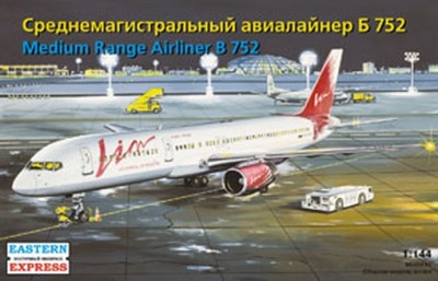 Восточный Экспресс 14428 1/144 Среднемагистральный авиалайнер В 752 VIM Airlines