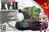 AFV club WQT002 Egg Soviet Heavy Tank KV-II