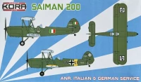 Kora Model PK72195 Saiman 200 ANR, Italian & German Service 1/72