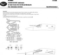 New Ware NWA-M0519 1/72 Mask Convair B-58 Hustler BASIC (ITA/TEST.)