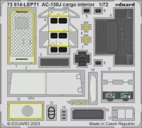 Eduard 73814 Set AC-130J cargo interior (Zve) 1/72