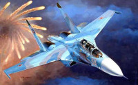 Trumpeter 01645 Советский Самолет Su-27UB Flanker C