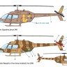 Miniwing Plastic MINI370 Bell OH-58A KIOWA / Middle East 1 kit boxed, 2 decal versions,canopy mask, PE Parts 1/144