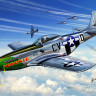 Revell 64148 Набор Самолет-истребитель P-51 D Mustang, 2-ая Мировая Война, США 1/72