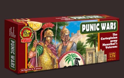 Ultima Ratio UR019 PUNIC WARS The Cartaginian army Hannibal&quot;s Veterans 1/72