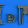 Aires 4915 A-10A/C Thunderbolt II cabin frame (ACAD) 1/48