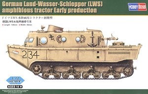 Hobby Boss 82918 German Land-Wasser-Schlepper (LWS) amphibious tractor 1/72