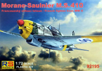 RS Model 92195 Morane-Saulnier M.S.410 (4x camo) 1/72