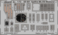 Eduard SS601 Spitfire Mk.VIII Weekend 1/72 1/72