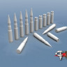 ЭВМ RS35022 Снаряды и гильзы 30мм ОТ для пушек 2А42/2А73 1/35