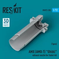 Reskit U72283 AMX (AMX-T) 'Ghibli' exhaust nozzle (ITAL) 1/72