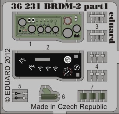 Eduard 36231 BRDM-2 early 1/35