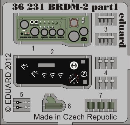 Eduard 36231 BRDM-2 early 1/35