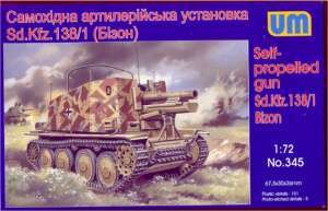 UniModel UMM-72345 Self-propelled gun Sd.Kfz. 138/1 Bizon 1/72