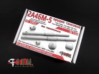 ЭВМ RS35122 Танковое орудие 2А46М-5 без кожуха для Т-72Б3/Б3М; Т-90А; Т-80БВМ/У/УЕ/УЕ1 (3D печать) 1/35