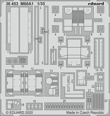 Eduard 36453 SET M60A1 (TAKOM)