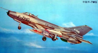 Trumpeter 02220 Самолёт F-7MG (МИГ-21)
