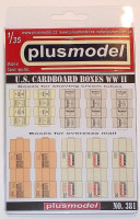 Plus model 381 U. S. Boxes WWII 1:35