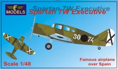 Lf Model 48018 Spartan 7W Executive over Spain (resin) 1/48
