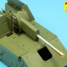 Aber 35L202 Soviet 76,2mm ZiS-3 barrel for Soviet SU-76M Self-Propelled Gun (designed to be used with Tamiya kits) 1/35