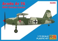Rs Model 92295 Arado Ar 76 German WWII trainer (3x camo) 1/72