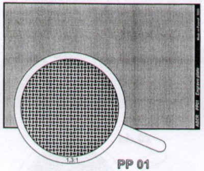 Aber PP01 Engraved Plate 1/35