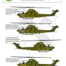 Art Scale 200-D48015 Bell AH-1G Cobra 1th Aviation Helicopter Cavalery D/227 AHB 1/48
