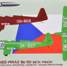 Kora Model 72216 Be-50 Beta Minor (Racer Prototypes) 2-in-1 1/72