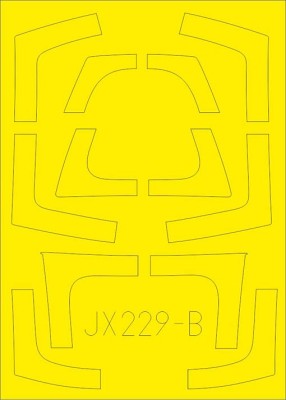 Eduard JX229 Mask 1/32 F-5F TFace (KITTYH)