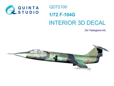Quinta Studio QD72100 F-104G (Hasegawa) 1/72