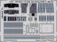 Eduard SS636 Sea King HAR.3 / Mk.43 1/72