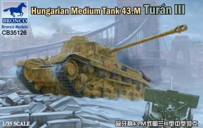 Bronco CB35126 Hungarian Medium Tank 43.M Turan III 1/35