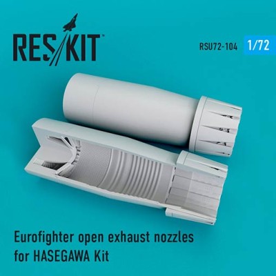 Reskit RSU72-0106 Eurofighter open exh. nozzles (HAS) 1/72