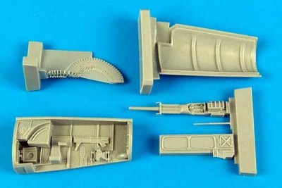 Aires 4554 F-5F Tiger II gun bay 1/48