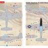 Print Scale 72522 North-American P-51B/P-51D Mustang Technical stencils 1/72