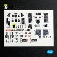 Reskit K72218 F-14B Tomcat - interior 3D (HOBBYB) 1/72
