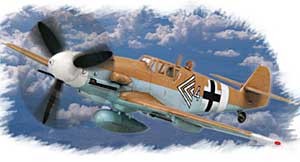 Hobby Boss 80224 Самолет BF109G-2 Trop 1/72