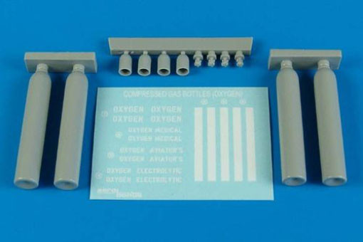 Aerobonus 480098 Compressed gas bottles - oxygen 1/48