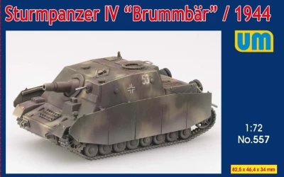UniModel UMM-72557 57 Sturmpanzer IV 'Brummbar' - 1944 1/72