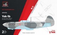 Armory AR14312 Yakovlev Yak-1b Donated Airplanes, Soviet WWII fighter "plastic injected kit with PE parts, superdecal" 1/144