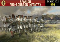 Strelets STR26372 Spanish pro-Bourbon Infantry Spanish Succession War 1/72
