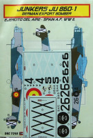 Kora Model DEC7290 Junkers Ju 86D-1 (Spain AF WWII) декали декали 1/72